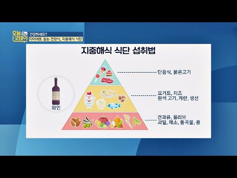 유네스코 세계 무형문화유산으로 등재된 ′지중해식 식단′ 섭취 방법은? 오늘， 굿데이(goodday) 153회