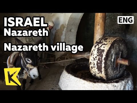 【K】Israel Travel-Nazareth[이스라엘 여행-나사렛]나사렛 민속 마을/Nazareth village/Donkey/Millstone/Folk Village