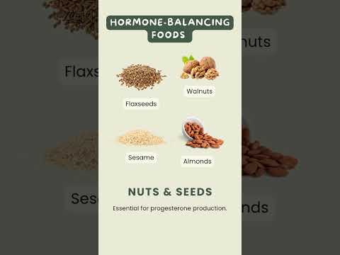 EAT THESE FOODS, TO BALANCE YOUR HORMONES #healthyfood